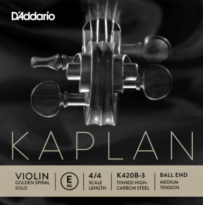 Kaplan K420B-3 Golden Spiral Solo e1 - medium - Einzelsaite e1 für Violine