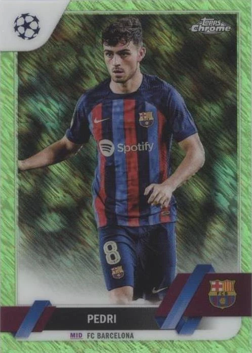 Neon Green Shimmer Refractor