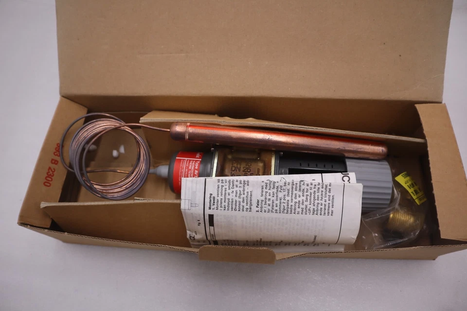 NUEVO CAJA ABIERTA DANFOSS AVTA25 003N4162 Control de temperatura válvula de agua STOCK G690 Foto 2 de 4