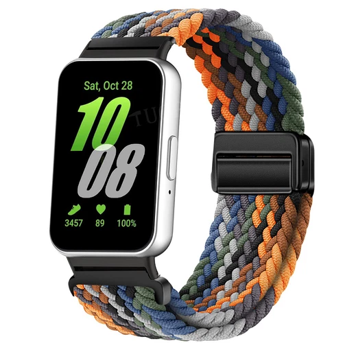 Magnetic Strap For Samsung Galaxy Fit 3 SM-R390 Fit3 Nylon Loop Watch Band - Picture 75 of 130