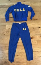 Vintage M Goodman & Sons UCLA Bruins College Tracksuit Pants Sweatshirt Jacket
