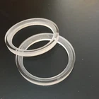 2 Pcs 2" 2 inch Acrylic Transparent Speaker Rings Speaker Mounting Spacer Rings