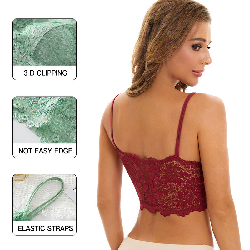cropped cami bralette