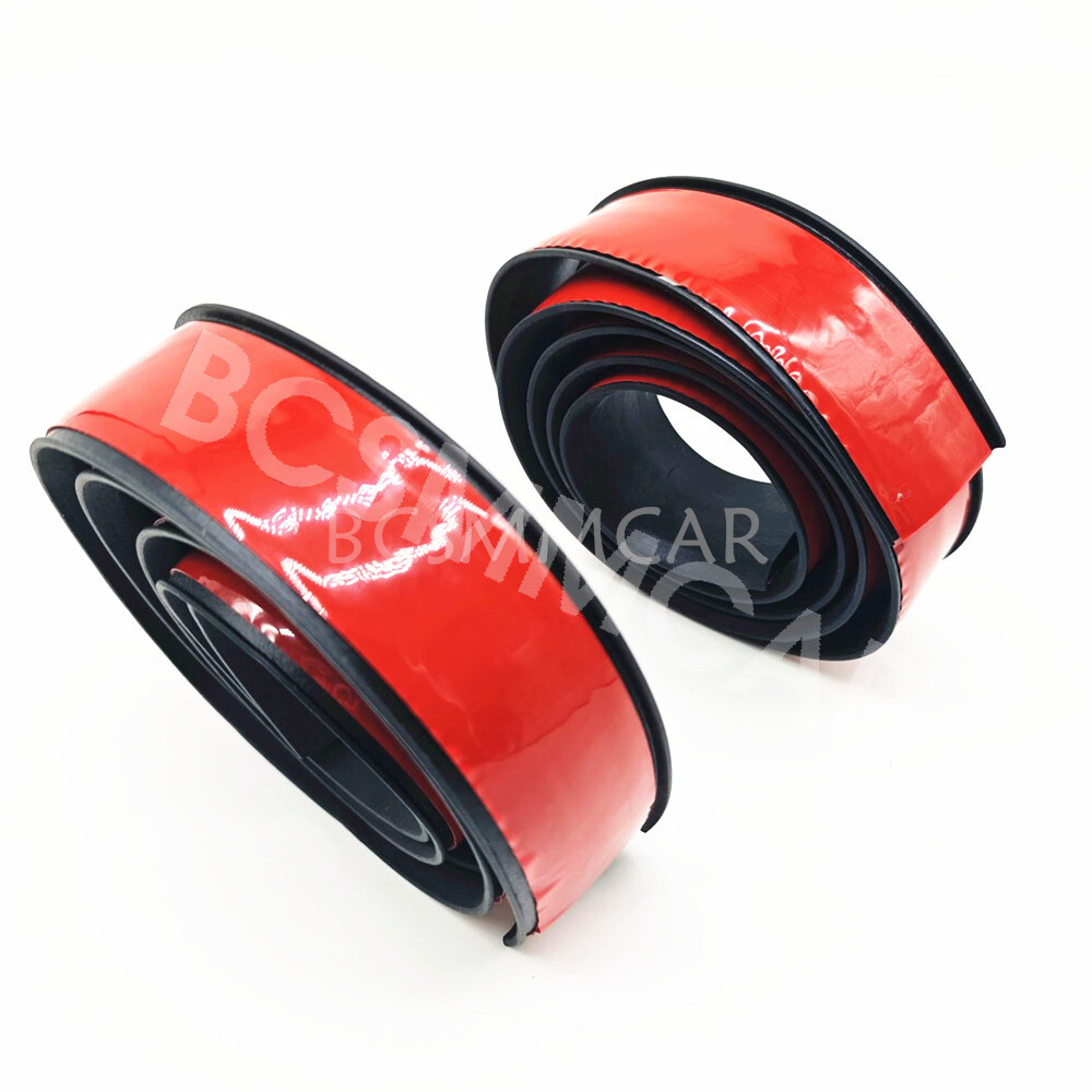 Black EPDM Rubber Car Fender Flare Extension Wheel Arch Trim Moulding