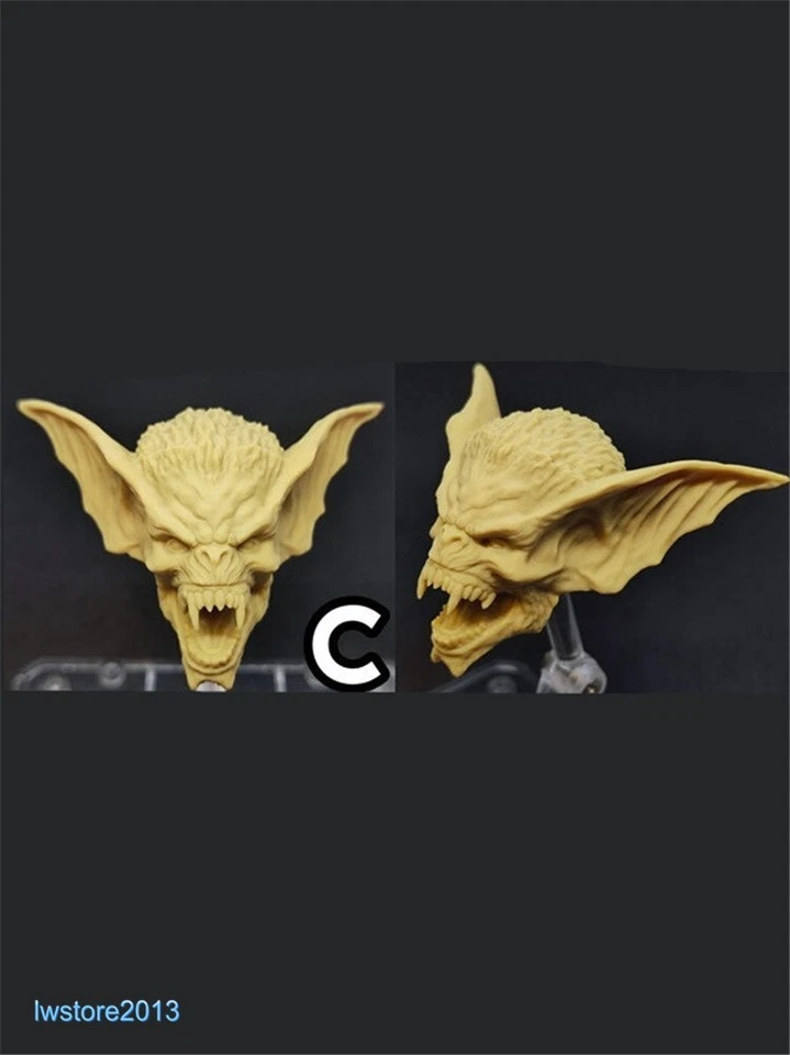 1:12 Head Sculpt Man-Bat Kirk Langstrom C For 6" Male McF Action Figure Body Toy - Image 3 of 4