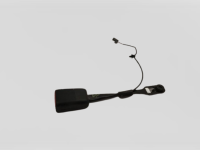 Used OEM Front Left Driver Seat Belt Retractor – Black – Fits 2014-2016 Jeep Cherokee