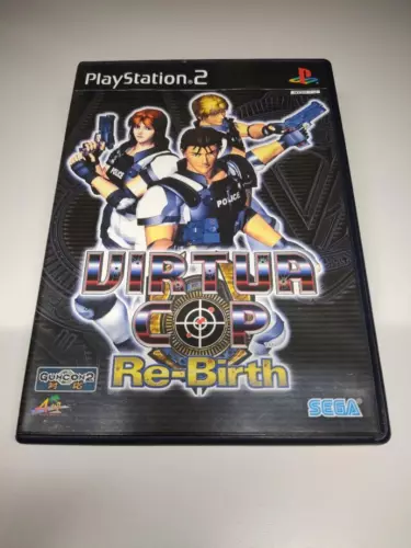Virtua Cop Re-Birth Playstation2 PS2 used From Japan "good"