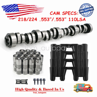 E1840P Hydraulic Roller Camshaft For LS Engines - .585/.585 Lift, Stage 2 Performance, 2200-5400 RPM Range - View #9