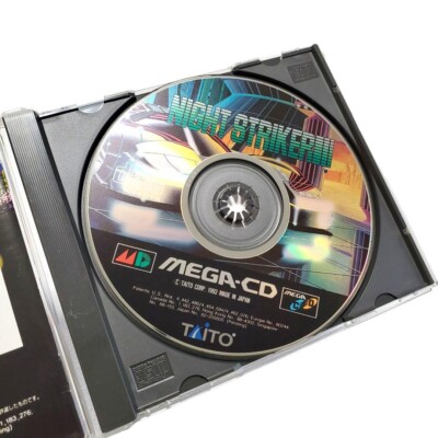 NIGHT STRIKER Sega Mega CD 2549 mcd | eBay