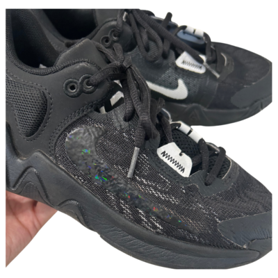 Size 4.5 - Nike Giannis Immortality 2 Black Holographic  display picture 1