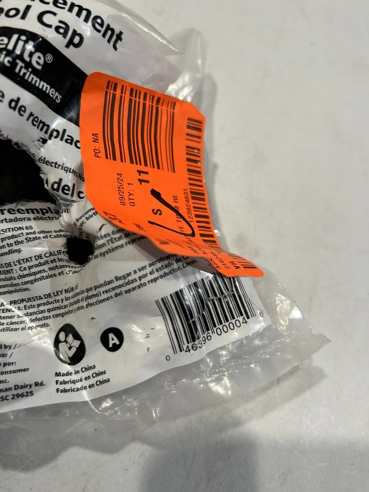 Tapa de carrete de cabezal de alimentación automática de repuesto para recortadora eléctrica Homelite negra C41HCAB Foto 4 de 4