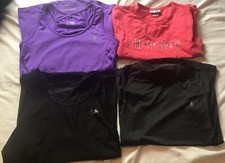 4 Ladies Sports Tops Size 12 Used!