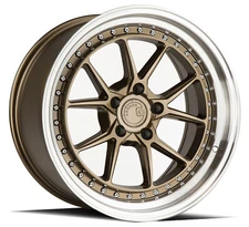 One 18x8.5 Aodhan DS08 5x120 +35   Flow Forged   Bronze Wheel