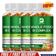Vitamin B Complex Supplement Whole Food Supplement Immune Boost For Bone|Heart