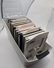 CASE + Lot of 45 USED 3.5" HD Diskettes Floppy Disks Used Untested *RANDOM LOT *