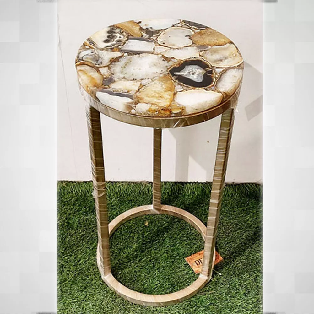 Agate stone cheap coffee table