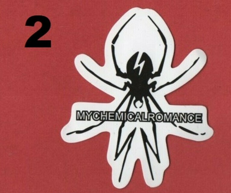 【３枚組】マイ・ケミカル・ロマンス　パンク　エモ　ヘヴィメタル　ハードロック MY CHEMICAL ROMANCE STICKERS Emo HEAVY METAL Alt rock POP punk