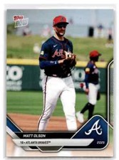 2025 Topps Now MLB Baseball Matt Olson Road To opening Day Chrome SP Atlanta