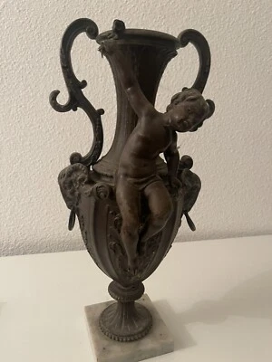 Vase en Régule F. Moreau - Photo 1/4