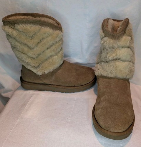 UGG Tan Tania Boots Size 7