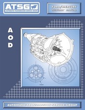 AOD ATSG Rebuild Manual Transmission Overhaul Book for Ford Lincoln Mercury