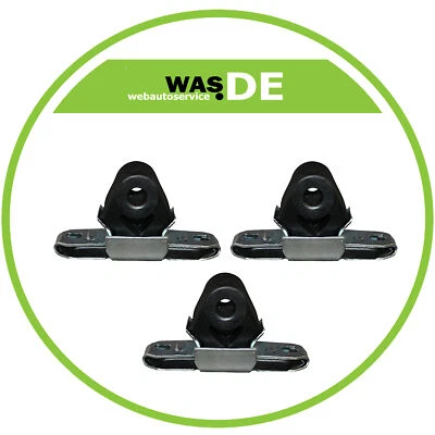 3x Auspuffhalter für VW PASSAT T4 (35i) TRANSPORTER Gummi, Halterung Endtopf - Bild 1 von 4