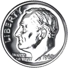 1962-P Roosevelt Dime Proof — photo from another recent sale