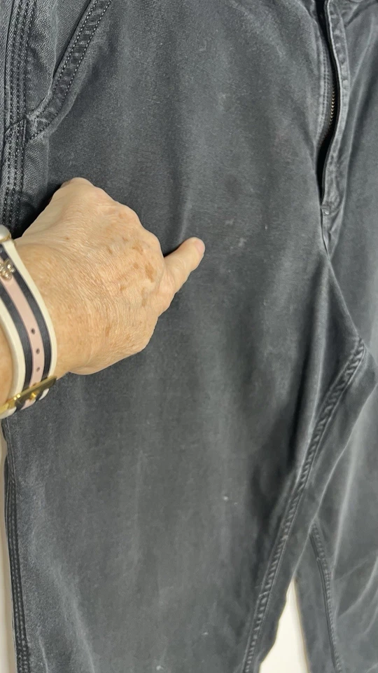 Carhartt Relaxed Fit Canvas Carpenter Work Pants Black Men’s Size 33x32 * Flaws - Image 3 of 4