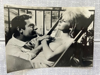 Original Pressefoto Brigitte Bardot Marcello Mastroianni Privatleben RTL Film