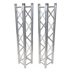 4.92ft/1.5M Lighting Stand Stage Square Aluminum F34 Box Truss Segments Pair