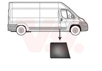Zier-/Schutzleiste Seitenwand VAN Wezel 1651406 FüR Fiat Peugeot Boxer Ducato U9