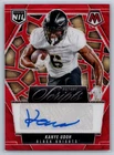 2025 Panini Mosaic Football Red Wave Kanye Udoh #FSC-KUD