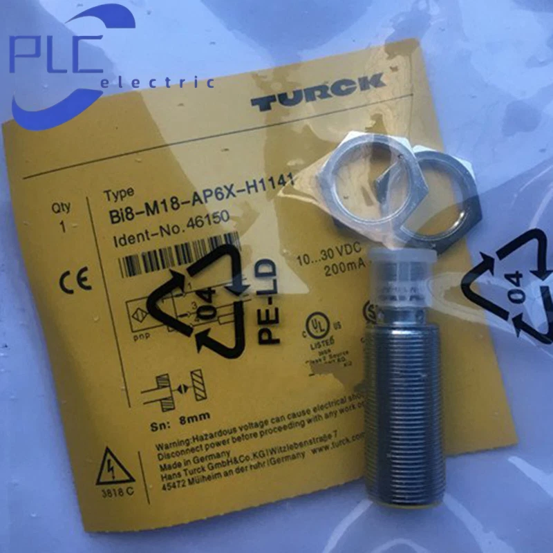 TURCK BI8-M18-AP6X-H1141 Inductive sensor proximity brand new free shipping - Image 2 of 3