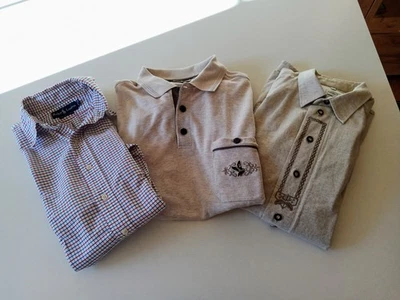 Ralph Lauren, Landhaus, Canda. 2 Hemden, 1 Polo Shirt. Trachten Kombi. Gr. XL - Bild 1 von 4