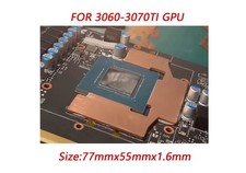 NVIDIA GeForce RTX 3060 3070ti COPPER Heatsink Plate