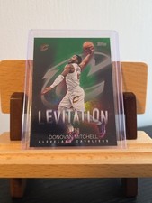 2025-26 TOPPS NBA DONOVAN MITCHELL LEVITATION GREEN RAINBOW SP#01/99 First print
