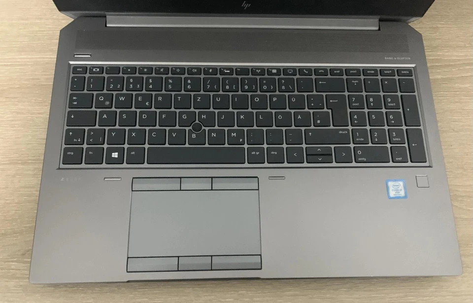 HP ZBook 15 G6 i7-9850H 32GB DDR 512GB M.2 SSD T2000 4GB CAM  Displayschaden1 - Bild 3 von 3