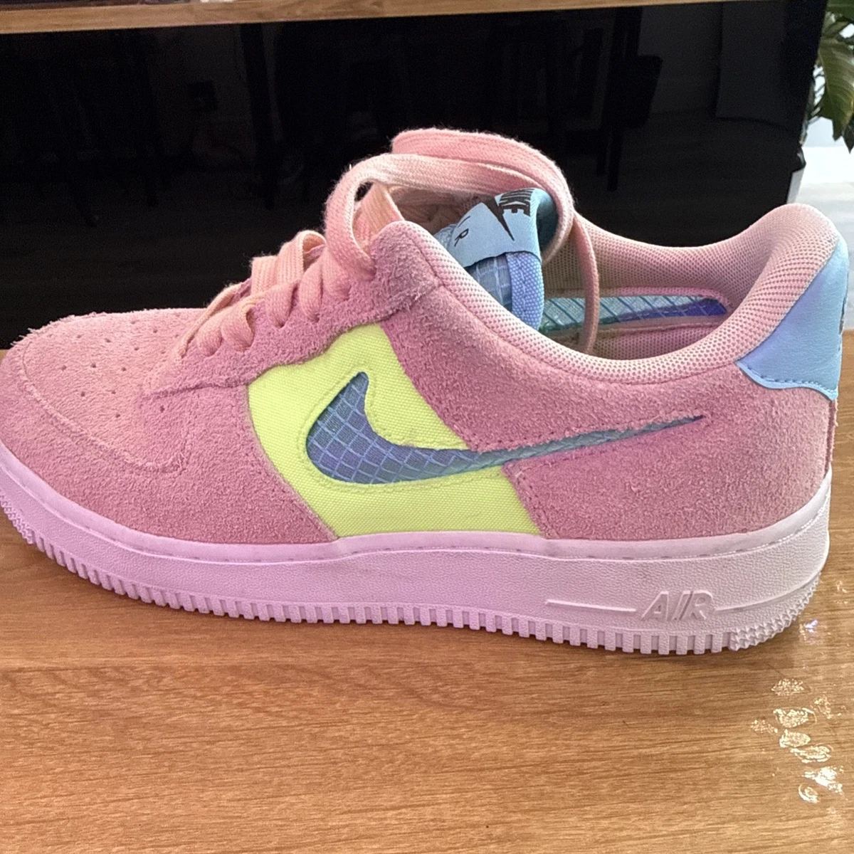 Nike Air Force 1 '07 SE Low Coral Aqua W for sale | eBay