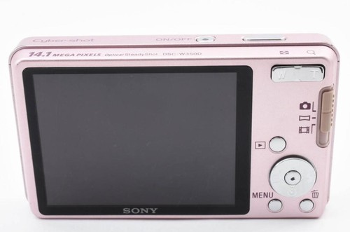 Sony Digitalkamera DSC-W350D Strass Jewel Pink Cyber Shot mit Akku - Bild 9 von 15