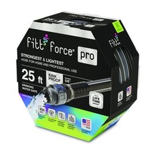 FITT Force Pro 5/8" x 25' Heavy Duty Commercial Grade Garden Hose