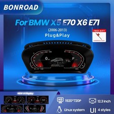 Digital Dashboard Cockpit LCD BMW X5 E70 X6 E71 CCC CIC LCD 2006-2013 Instrument