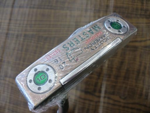 Scotty Cameron 2016 Masters Pin Type Putter 35 in w/ HC 0 534g