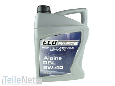 1x 5 L 5W-40 Motoröl Alpine RSL Öl Synthetisches Öl
