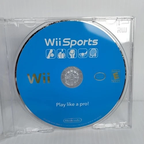 Wii Sports (Nintendo Wii, 2006) DISC  & Manual - Tested - Free Shipping