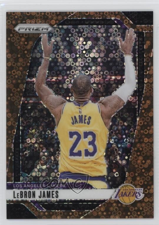 2024-25 Panini Prizm Fast Break Bronze Prizm 9/20 LeBron James #130 1o2