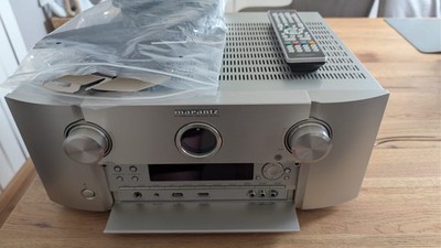 Marantz SR7015 AV-Receiver Silber - TOP Zustand -komplett
