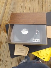 Vintage Garrard Lab 80 Turntable Made In England Stylus Shure M55e (parts/repair