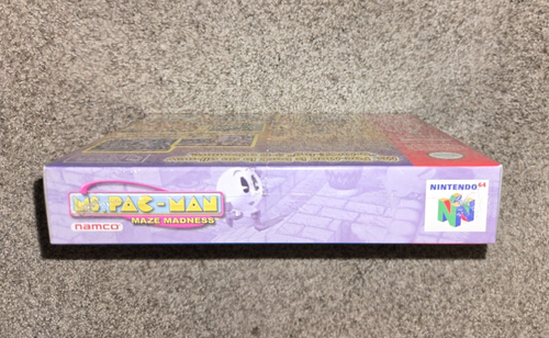 Ms. Pac-Man: Maze Madness (Nintendo 64, 2000) NUEVO Primer Dueño - Imagen 3 de 5