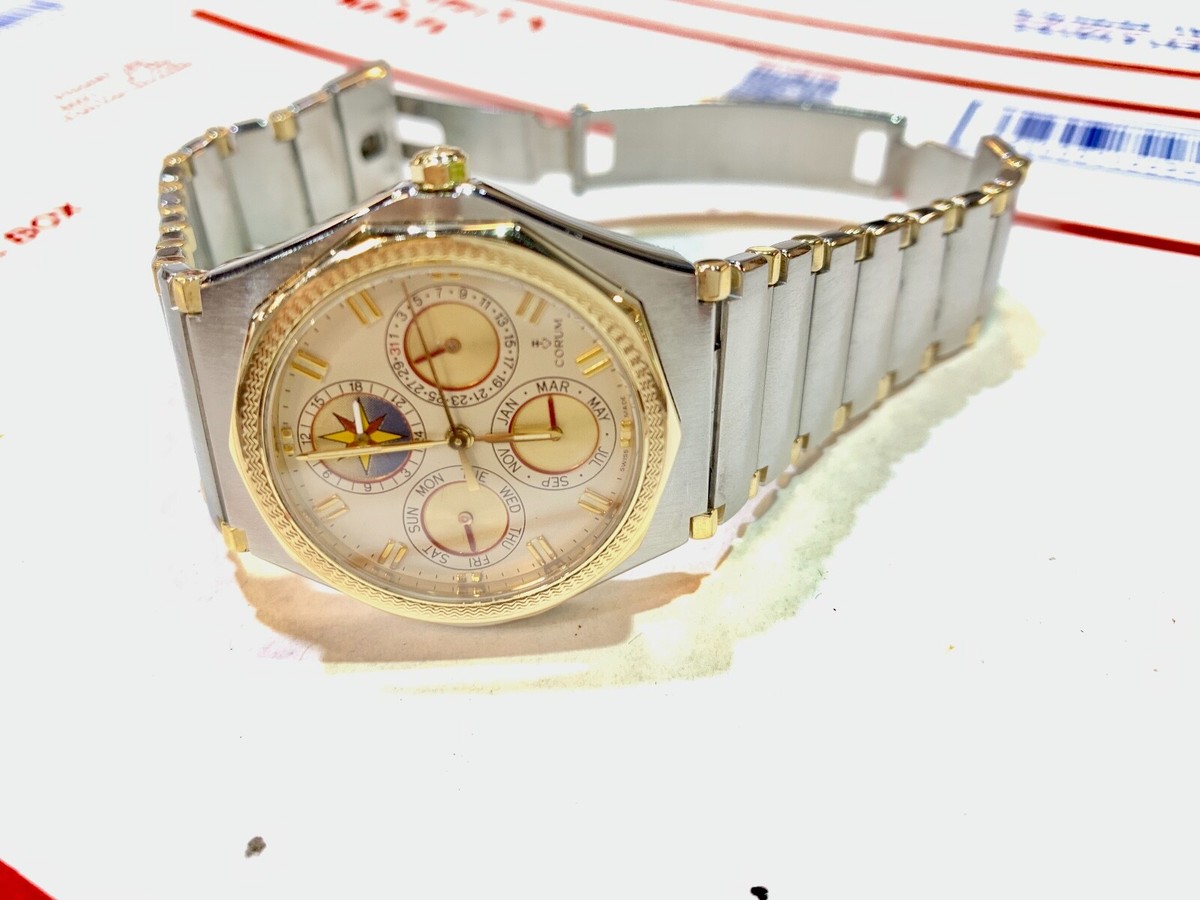 Corum Admirals Cup Perpetual Calendar Quartz Watch. | eBay