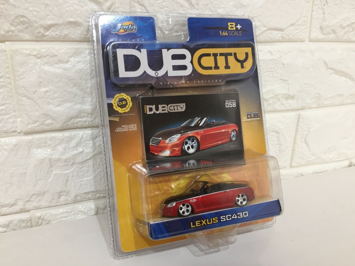 Very RARE NEW Jada Toys DUB CITY LEXUS SC430 from Japan F/S 1/64